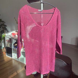 Purple and Burgundy Cardigan